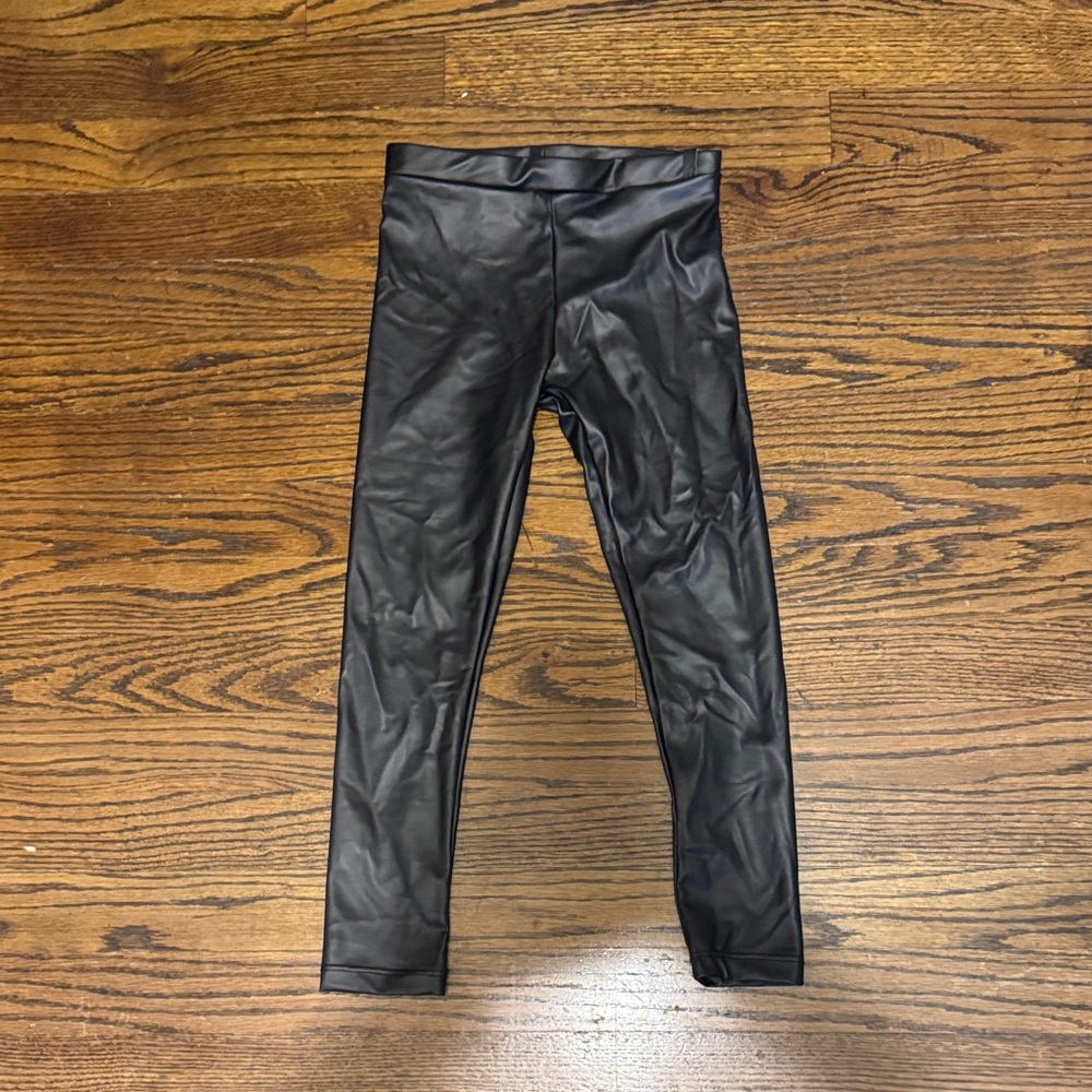 Zara Sleek Black Kids Leggings